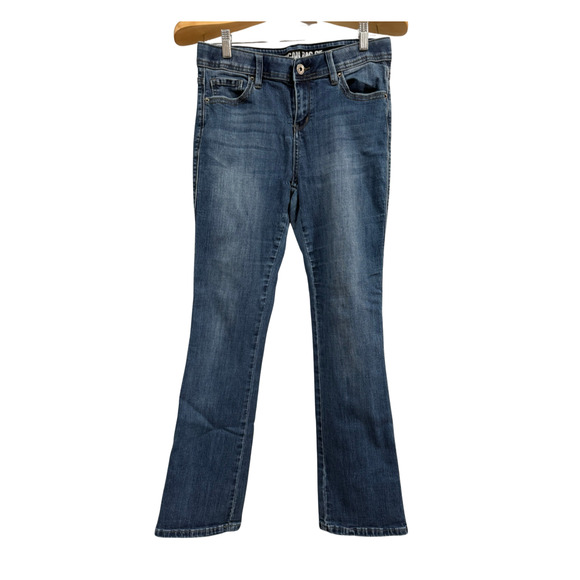 American Rag Women’s Jeans Size 10 Blue Bootcut Stretch Mid Rise Denim Pants - Picture 1 of 7